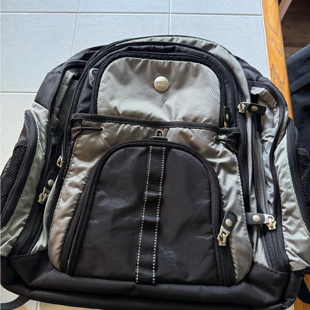 Dell Computer Backpack. Many Compartments, Padded… - image 2